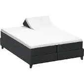 Bella Donna Split-Topper Spannbetttuch La Piccola Duo 1 180x200 cm | weiss - weiß