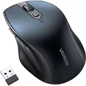 UGREEN Ergonomische Bluetooth Wireless Computer Maus Blau