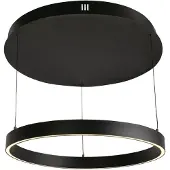 Searchlight Hängelampe Layla schwarz Ø 64cm