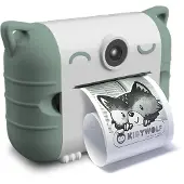 KIDYWOLF Kamera m. Drucker - Kidyprint - Kamera Green - - One Size - Spielzeug