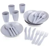 By Lille Vilde Picknick-Set aus Kunststoff 20-teilig