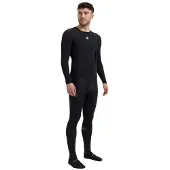 Rogelli Lange Trägershorts Mono | Größe M
