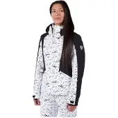Rossignol Saluver Print Jacke Weiß S Frau Weiß S