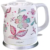 Maestro MR-068-FLOWERS, 1,5 l, 1500 W, Mehrfarbig, Keramik, Überhitzungsschutz, Drahtlos