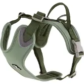 Hurtta 933432, Hund, Zuggeschirr, XL, Grün, Einfarbig, 78 cm