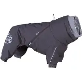 Hurtta Extreme Overall, Katze, Mantel, Schwarz, Grau, Polyester, Einfarbig, Winter