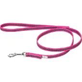 Julius-K9 Gummierte Leine mit Schlaufe Pink - Grau