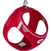 Curli Vest Geschirr Magnetic V2 rot, Größe: 3XS / Gewicht: 1,5 - 3 kg