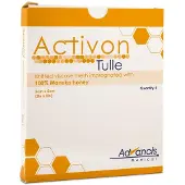 Activon Tulle Honig Wundauflage 5x5 cm 5 St Wundgaze
