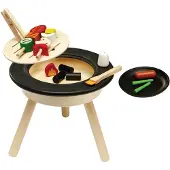 PlanToys Holzspielzeug Bbq Spielset