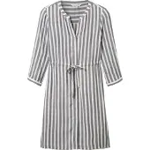 Tom Tailor Striped Kleid Mit 3/4-ärmeln
