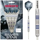 Unicorn Dartpfeil Silver Star Gary Anderson Steel Darts