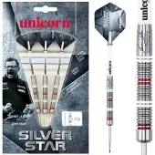 Unicorn Silver Star James Wade Steel Darts