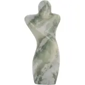 Present Time - Ornament Male Abstract - Grün - 10x5x23cm