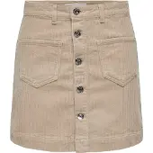 ONLY Cordrock "ONLAMAZING HW CORD SKIRT" Baumwollmischung