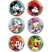 Egan Mickey Mouse Dessert Gerichte 6 Einheiten