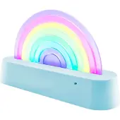 Lalarma Lampe - Tanzen Rainbow - 18x11x4 cm - Blau - - One Size - Lampe