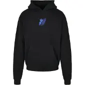 Mister tee moderner Unisex Hoodie Kordelzug Rippbündchen 460 g/m² mit Baumwolle Schwarz