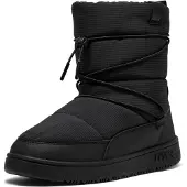 Puma Damen Stiefel 'Snowbae Wns' black - shadow gray, Damen:36 EU