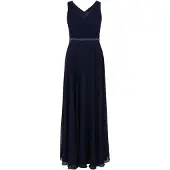 Vera Mont Abendkleid "Damen mit Plissee" Ohne Tasche Dekoelemente