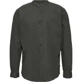 QS -qs Hemden Grey/black Größe: XL | Casual hemden Outlet | Herren | Grau