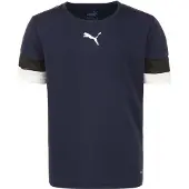 Puma Teamrise Trikot Kurzarm Kinder - Marine
