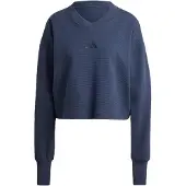 Adidas Sweatshirt "ALL SZN RIBBED V-NECK"