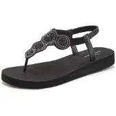 Venice beach Badezehentrenner in schwarz | Gr.: 42