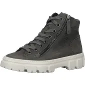 Paul green 5210 Damen Stiefeletten - sportliche Stiefelette grau Freizeit NEU