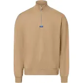 HUGO Sweatshirt aus Baumwoll-Terry mit Troyerkragen Grösse XL