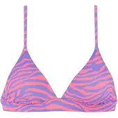 Venice beach Triangel-Bikini-Top "Fjella" in zweifarbiger Animal-Optik