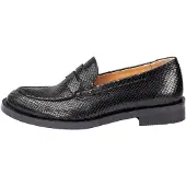 Lloyd Damen Slipper/ Loafer Schwarz GlattlederGröße:51/2