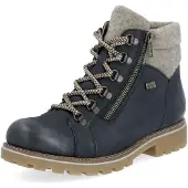 Remonte Schnürstiefel Blau