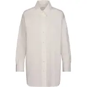 Seidensticker Longbluse , Damen, Gr. S (36), weiß, 100% Baumwolle, unifarben, oversize, ohne Ausschnitt, Blusen Longbluse, 1/1 Kragen Uni