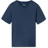 Schiesser Pyjamashirt 182181 Mix+Relax Herren Royal Blue-XXXL