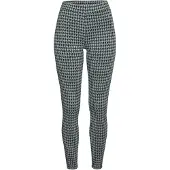 LASCANA Leggings in Weiß schwarz grün gemustert | Gr.: 40-42