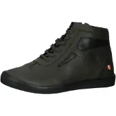 Softinos Sportliche Stiefelette Schnürschuhe für Damen P900729 005 Grün
