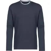 Mey Langarm-Shirt Serie N8TEX 2.0 Indigo | Größe 4XL