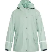 Schmuddelwedda Schmuddelwedda Regenjacke aus recyceltem Material Mädchen grün, 134 740707-0002-01340