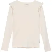 Minymo Bluse - Rib - Seedpearl - - 8 Jahre (128) - Blusen