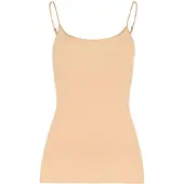 Hanro Spaghettitop Cotton Seamless in Beige | Gr.: M