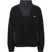 !Solid Fellimitatjacke SOLID "Fellimitatjacke SDMarkmann", Herren, Gr. M, schwarz (true schwarz), Obermaterial: 100% Polyester PES., Jacken Fellimitatjacke