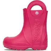 Crocs Handle It Rain, Stiefel, Regenstiefel, Uni, Kind, Rot, Einfarbig