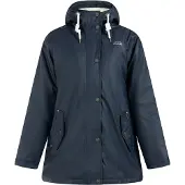 ICEBOUND damen regenjacke mit teddyfutter - marine, L