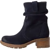 Tamaris Stiefel bequem warm gefüttert in blau, Gr. 38