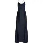 Vera Mont Abendkleid mit Wasserfallausschnitt in Night Sky | Gr.: 44