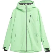 4F Damen Snowboardjacke mit NeoDry 10000 Membran, grün, Größe M