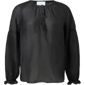 Comma Blouses Black Größe: 40 | Blusen Outlet | Damen | Schwarz