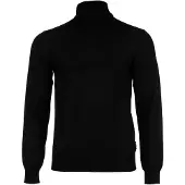Armani Exchange für Herren. 8NZM3CZM8AZ1200 Schwarzer Rollkragenpullover (XL), Lässig, Wolle