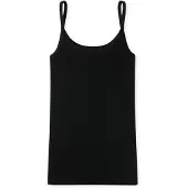 Schiesser Top Damen 179885 Pure Rib Black-XL